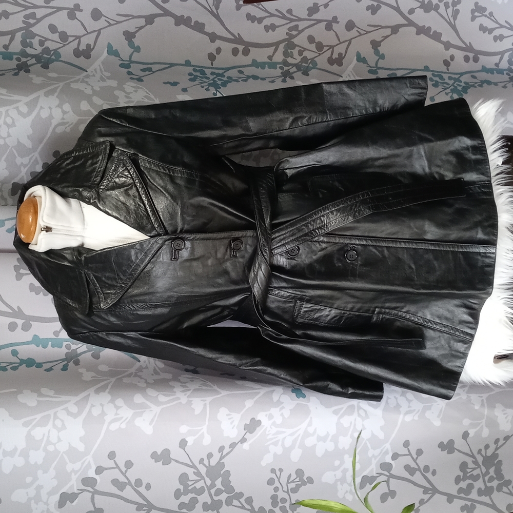 The tannery Genuine leather jacket size 22